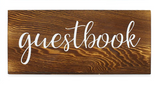 Wood Guestbook Sign Rental