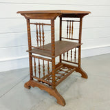 Wood Side Table