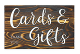 Wood Cards & Gifts Sign